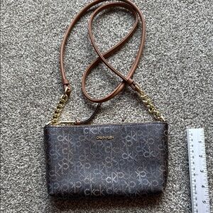 Calvin Klein Brown Crossbody Bag